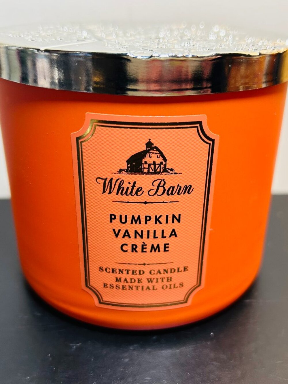 Bath & Body Works Pumpkin Vanilla Crème 14.5 oz. Candle NEW